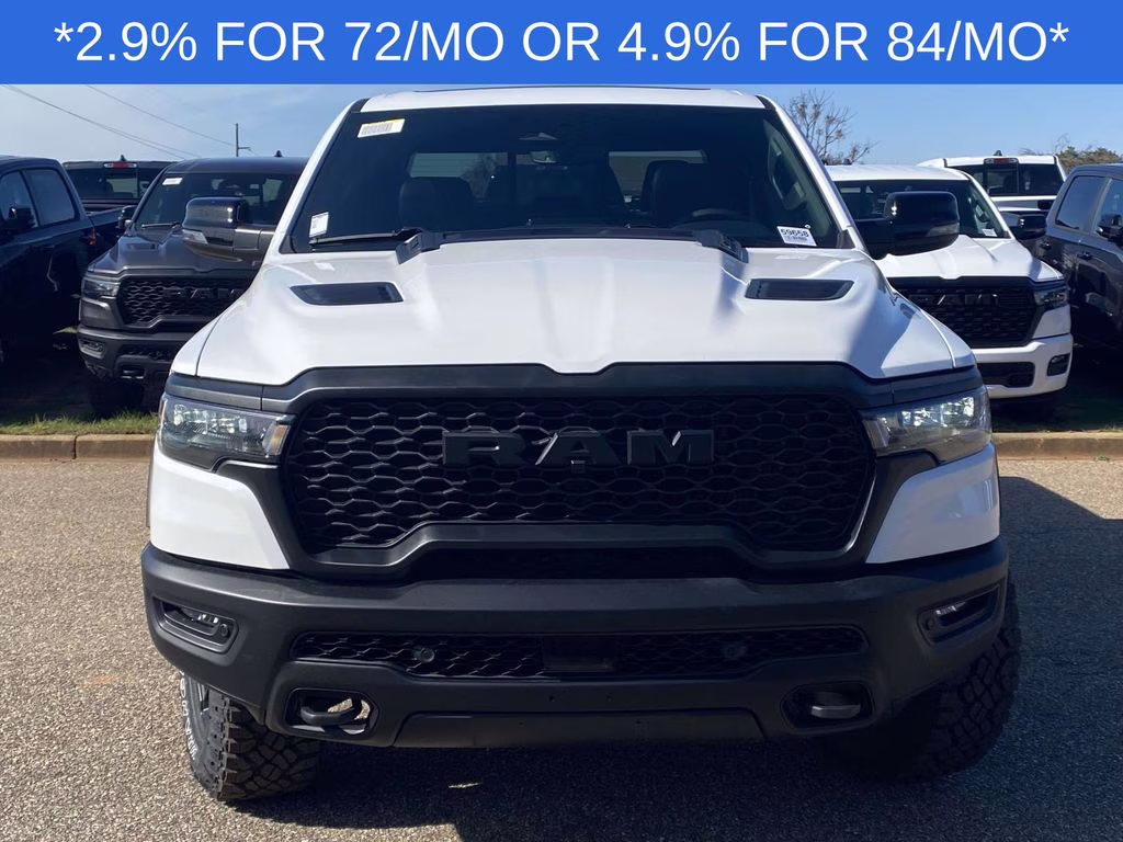 2026 Bright White Clearcoat Ram 1500 Rebel 4X4 Truck