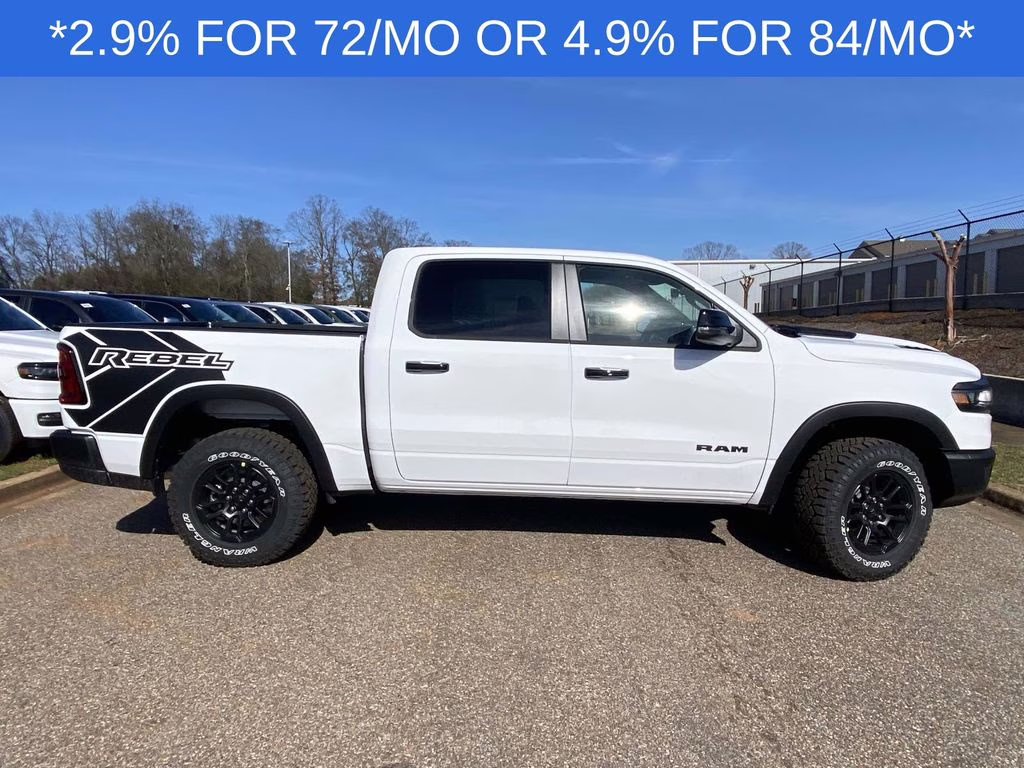2026 Bright White Clearcoat Ram 1500 Rebel 4X4 Truck
