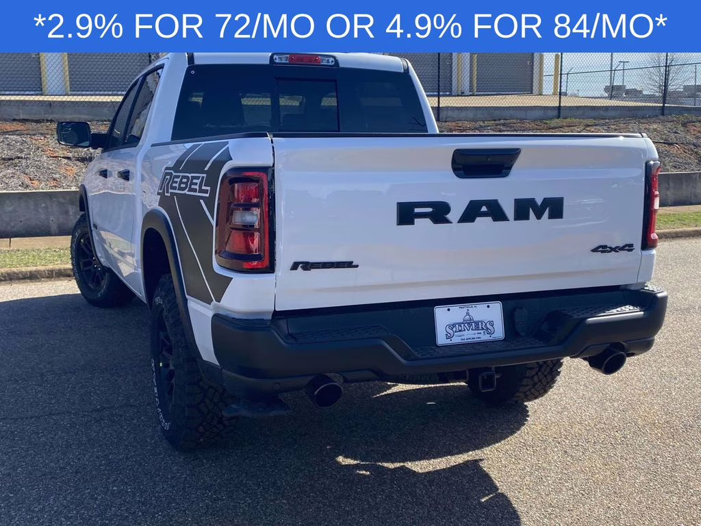 2026 Bright White Clearcoat Ram 1500 Rebel 4X4 Truck