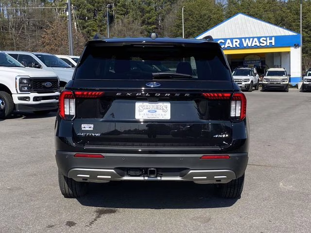 2026 Black Metallic Ford Explorer Active 4X4 SUV