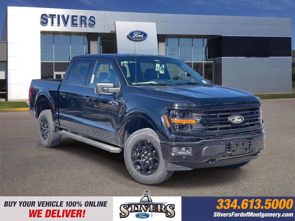 2026 Agate Black Metallic Ford F-150 XLT 4X4 Truck