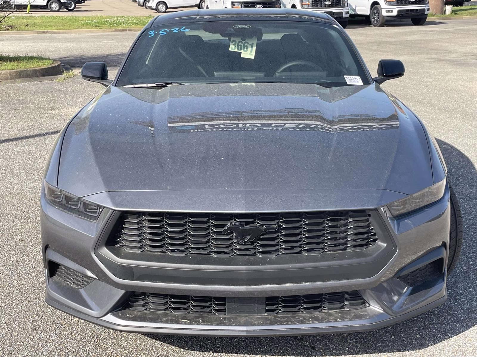 2026 Carbonized Gray Metallic Ford Mustang EcoBoost RWD Coupe