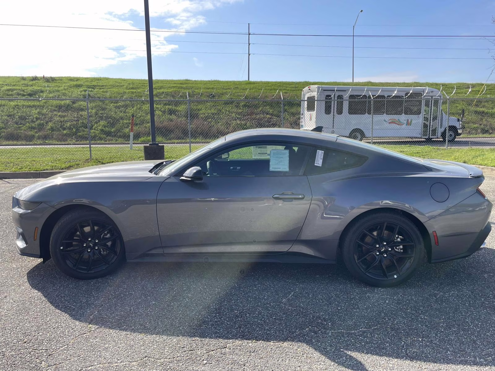 2026 Carbonized Gray Metallic Ford Mustang EcoBoost RWD Coupe