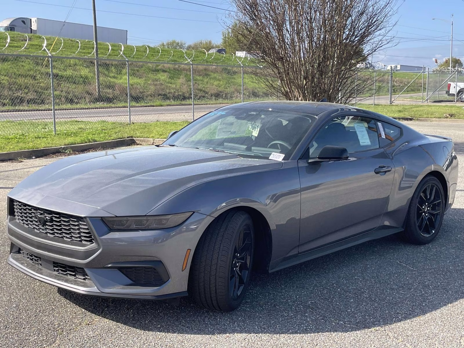 2026 Carbonized Gray Metallic Ford Mustang EcoBoost RWD Coupe