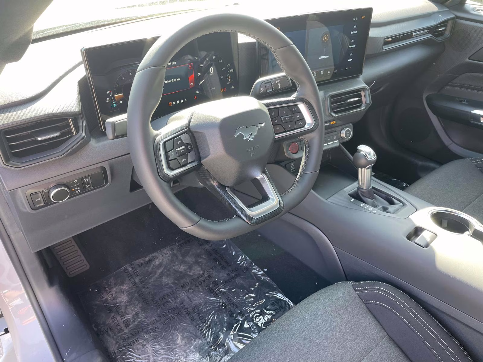 2026 Oxford White Ford Mustang EcoBoost RWD Coupe