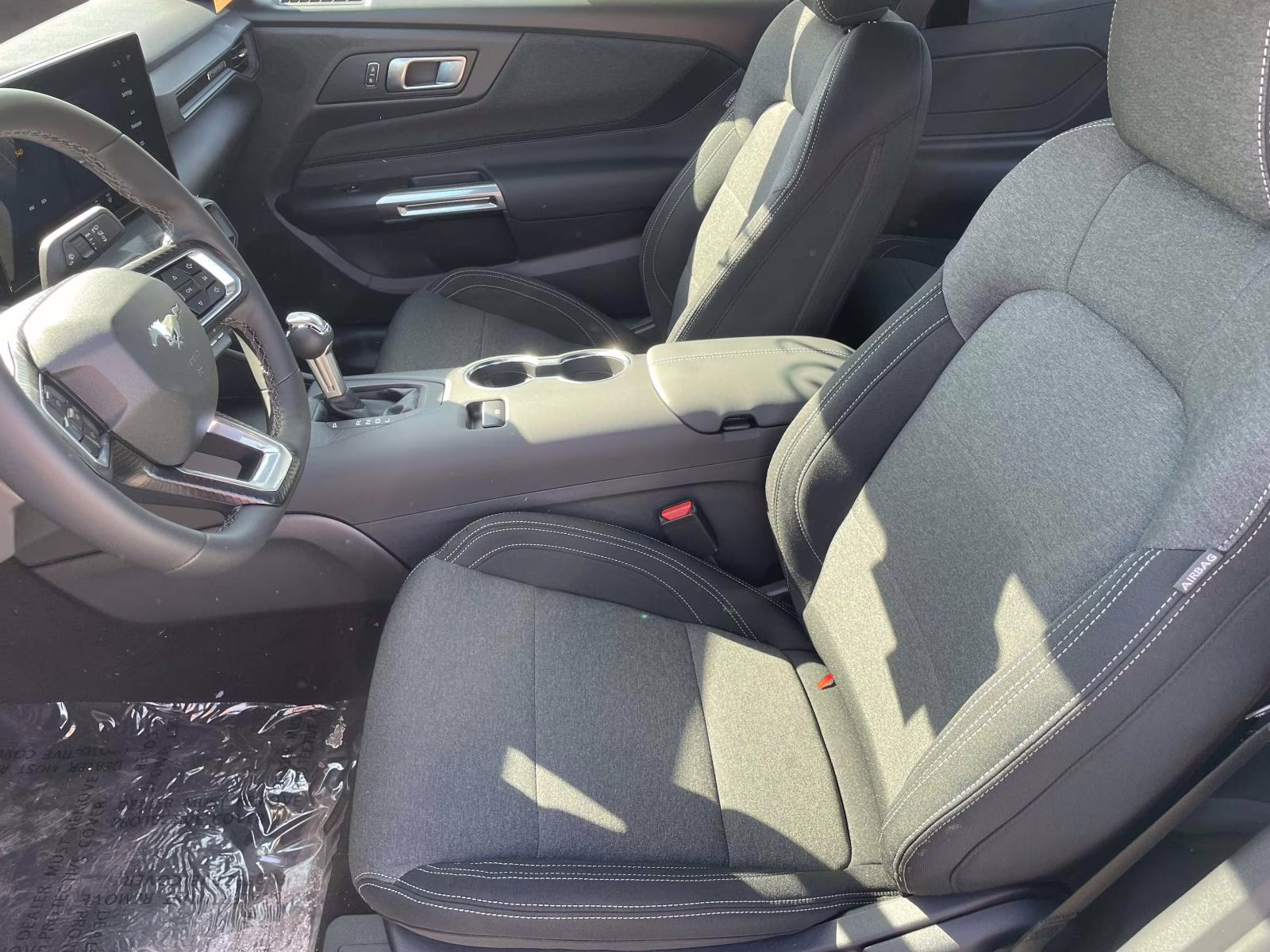 2026 Oxford White Ford Mustang EcoBoost RWD Coupe