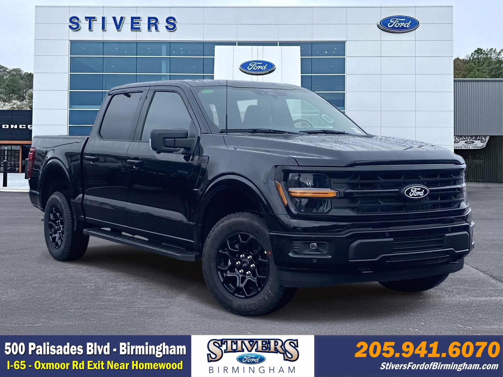 2026 Agate Black Metallic Ford F-150 XLT 4X4 Truck