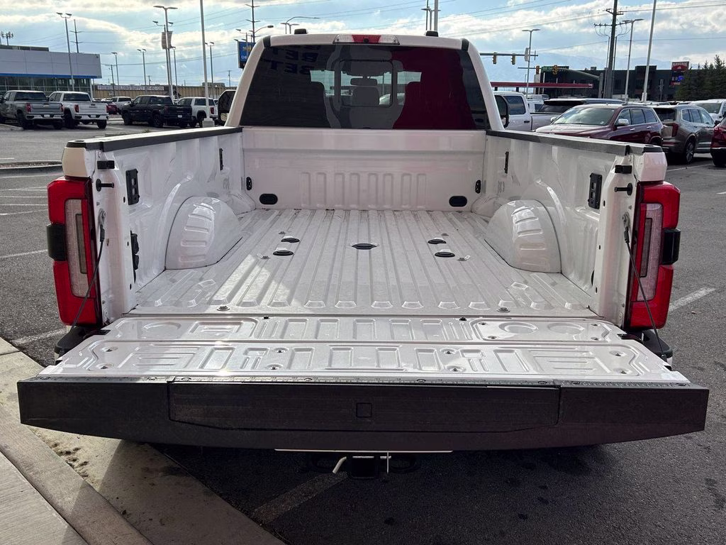 2025 White Ford Super Duty F-450 DRW Platinum 4X4 Truck