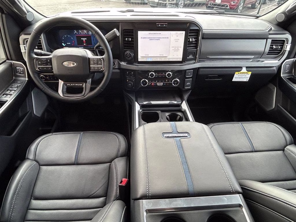 2025 White Ford Super Duty F-450 DRW Platinum 4X4 Truck