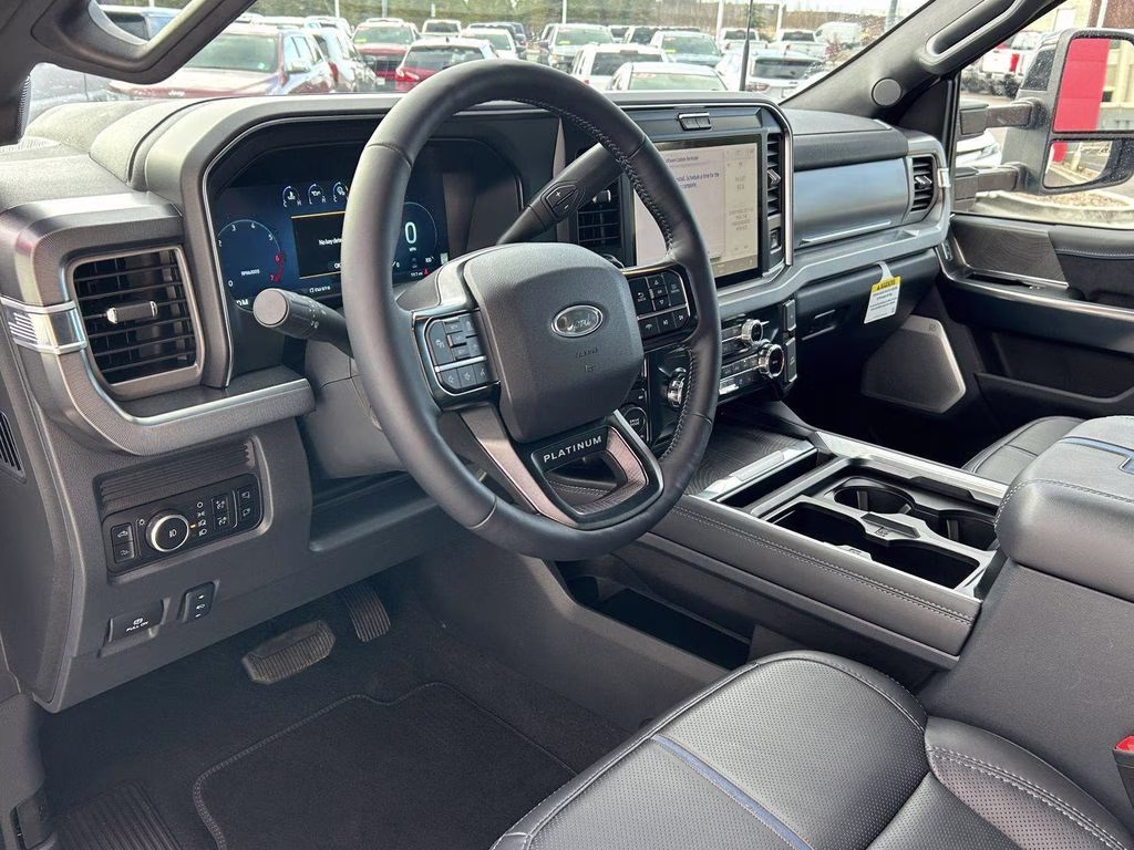 2025 White Ford Super Duty F-450 DRW Platinum 4X4 Truck