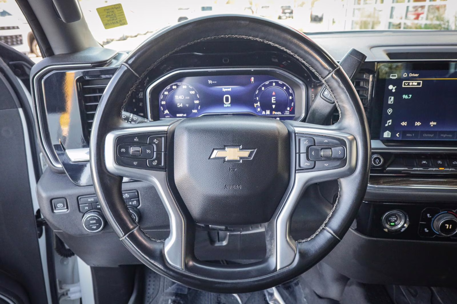 2024 Summit White Chevrolet Silverado 1500 LT 4X4 Truck