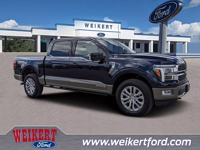 2025 Blue Metallic Ford F-150 King Ranch 4X4 Truck