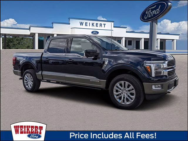 2025 Blue Metallic Ford F-150 King Ranch 4X4 Truck