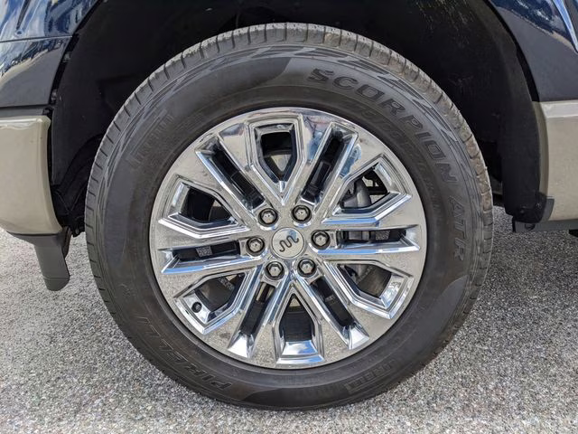 2025 Blue Metallic Ford F-150 King Ranch 4X4 Truck