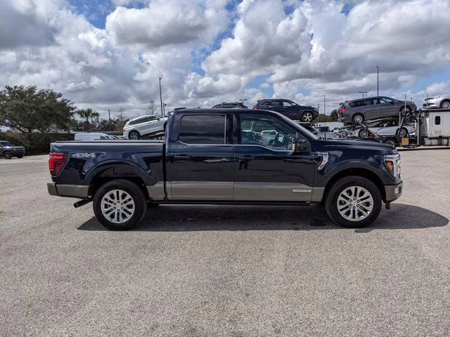 2025 Blue Metallic Ford F-150 King Ranch 4X4 Truck