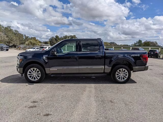 2025 Blue Metallic Ford F-150 King Ranch 4X4 Truck