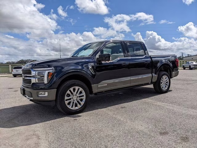 2025 Blue Metallic Ford F-150 King Ranch 4X4 Truck