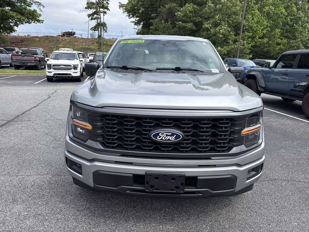 2024 Iconic Silver Metallic Ford F-150 STX RWD Truck