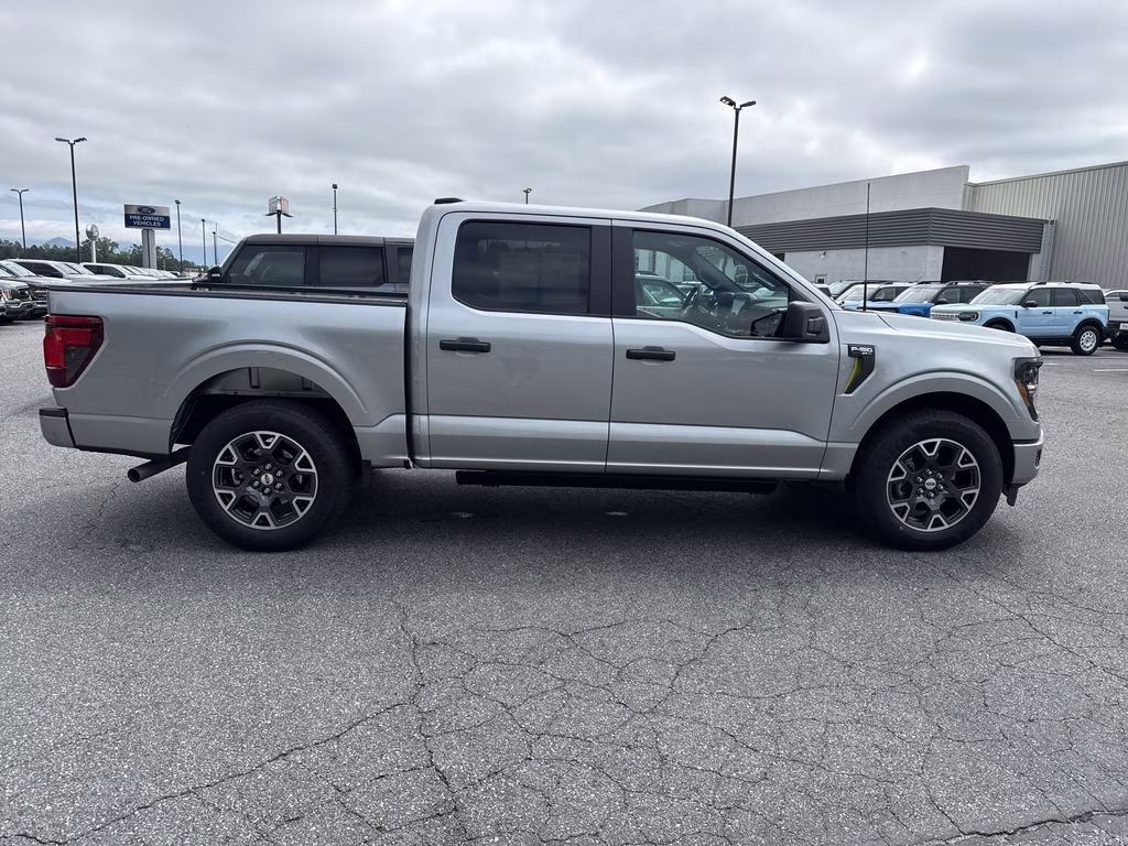 2024 Iconic Silver Metallic Ford F-150 STX RWD Truck