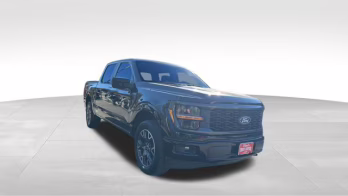 2024 Black Metallic Ford F-150 STX 4X4 Truck