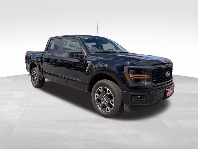 2024 Black Metallic Ford F-150 STX 4X4 Truck