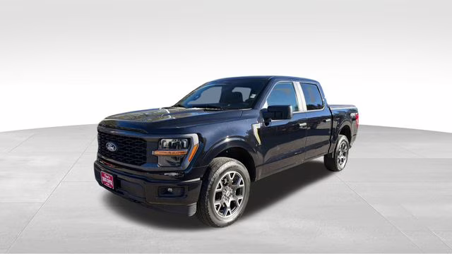2024 Black Metallic Ford F-150 STX 4X4 Truck