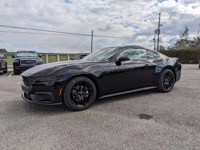2026 Shadow Black Ford Mustang EcoBoost RWD Coupe