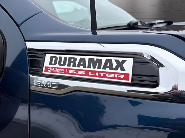 2021 Pacific Blue Metallic GMC Sierra 3500HD Base 4X4 Truck