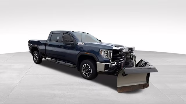 2021 Pacific Blue Metallic GMC Sierra 3500HD Base 4X4 Truck