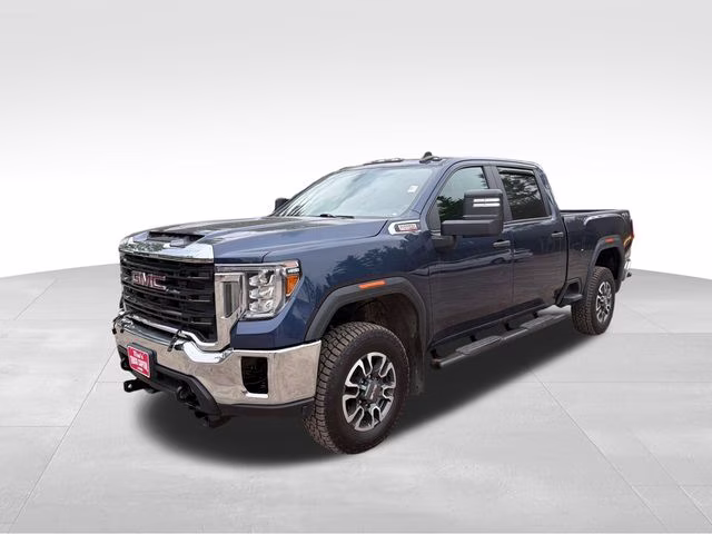 2021 Pacific Blue Metallic GMC Sierra 3500HD Base 4X4 Truck