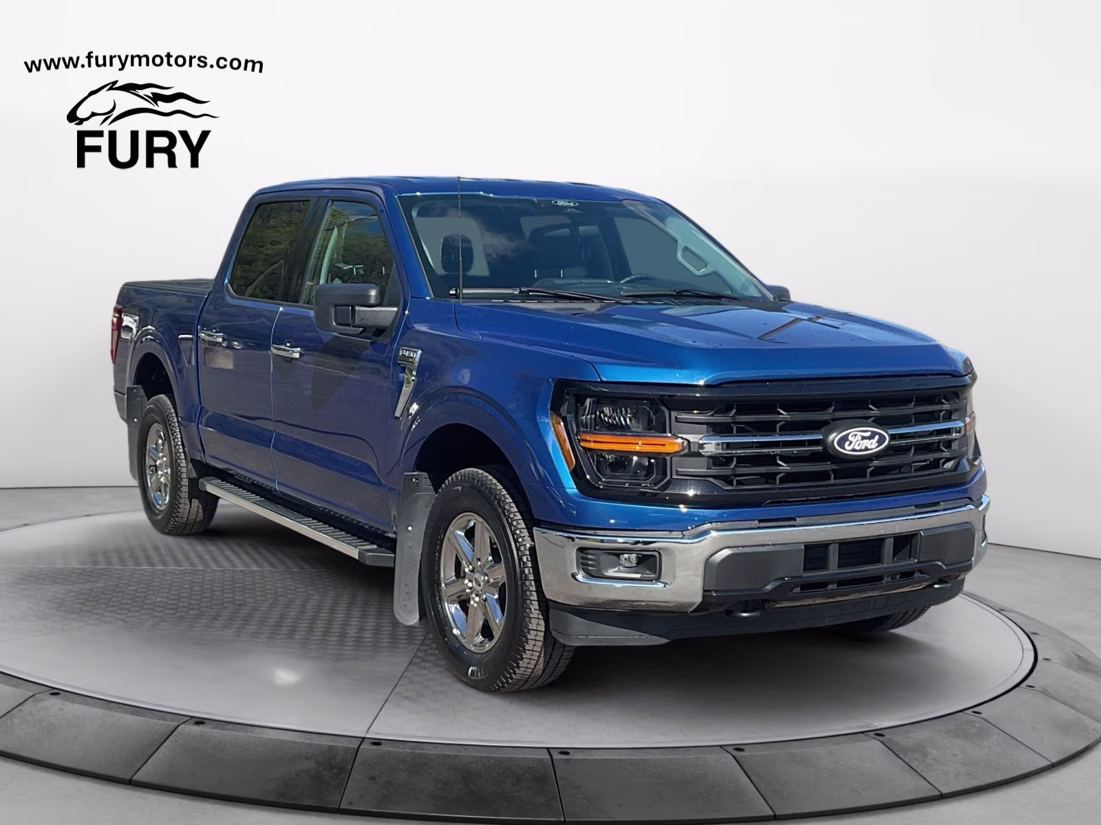 2025 Atlas Blue Metallic Ford F-150 XLT 4X4 Truck