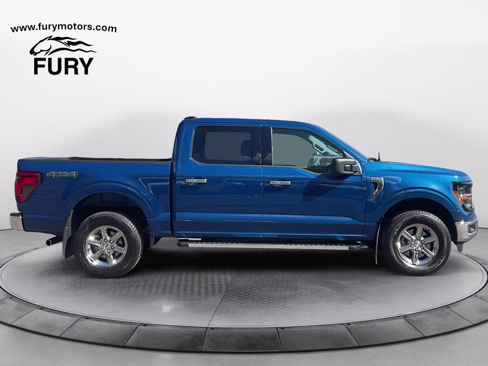 2025 Atlas Blue Metallic Ford F-150 XLT 4X4 Truck