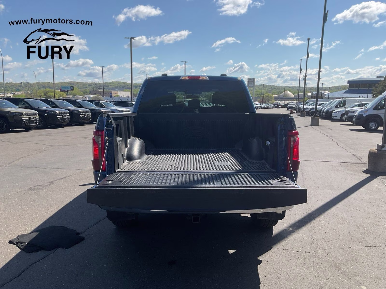 2025 Atlas Blue Metallic Ford F-150 XLT 4X4 Truck