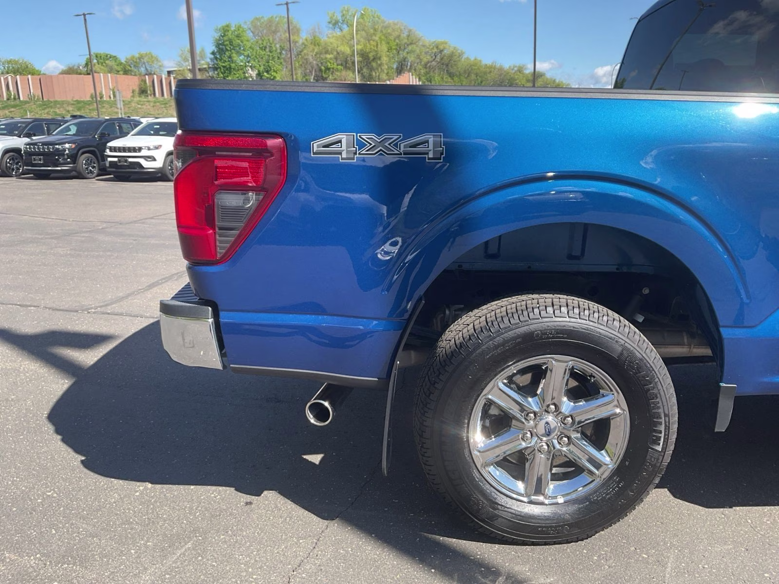 2025 Atlas Blue Metallic Ford F-150 XLT 4X4 Truck