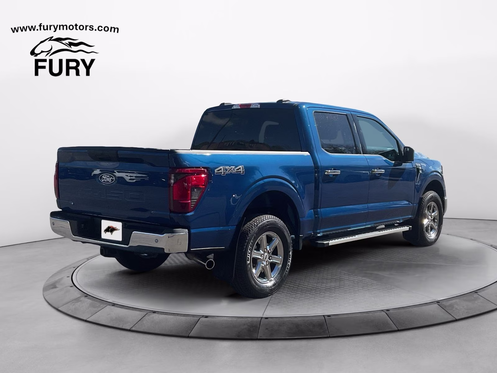 2025 Atlas Blue Metallic Ford F-150 XLT 4X4 Truck