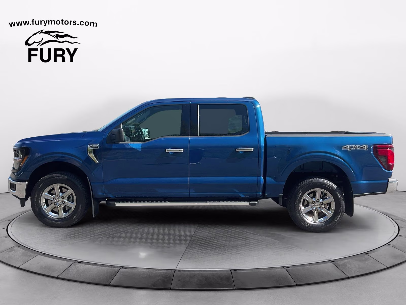2025 Atlas Blue Metallic Ford F-150 XLT 4X4 Truck