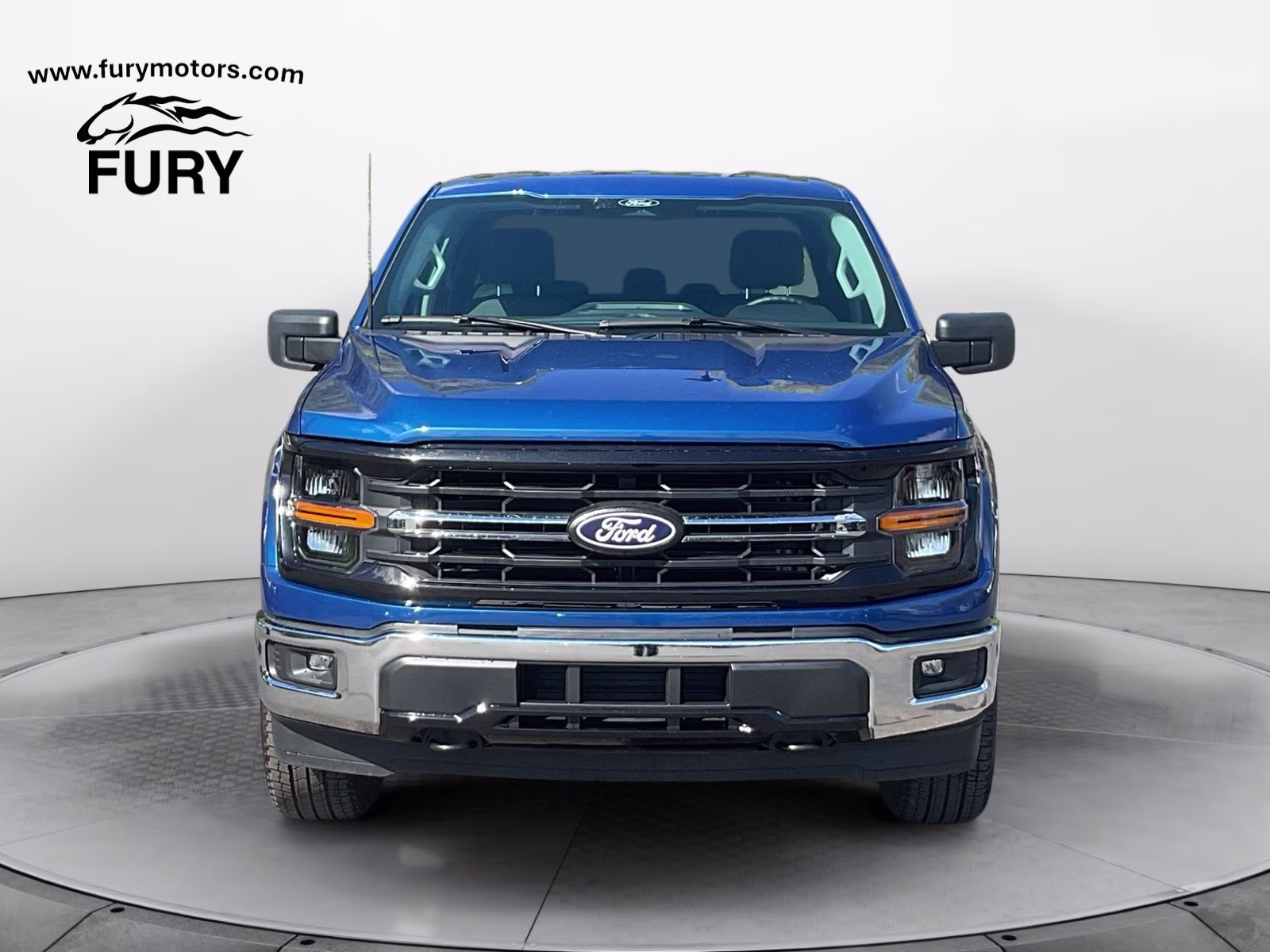 2025 Atlas Blue Metallic Ford F-150 XLT 4X4 Truck