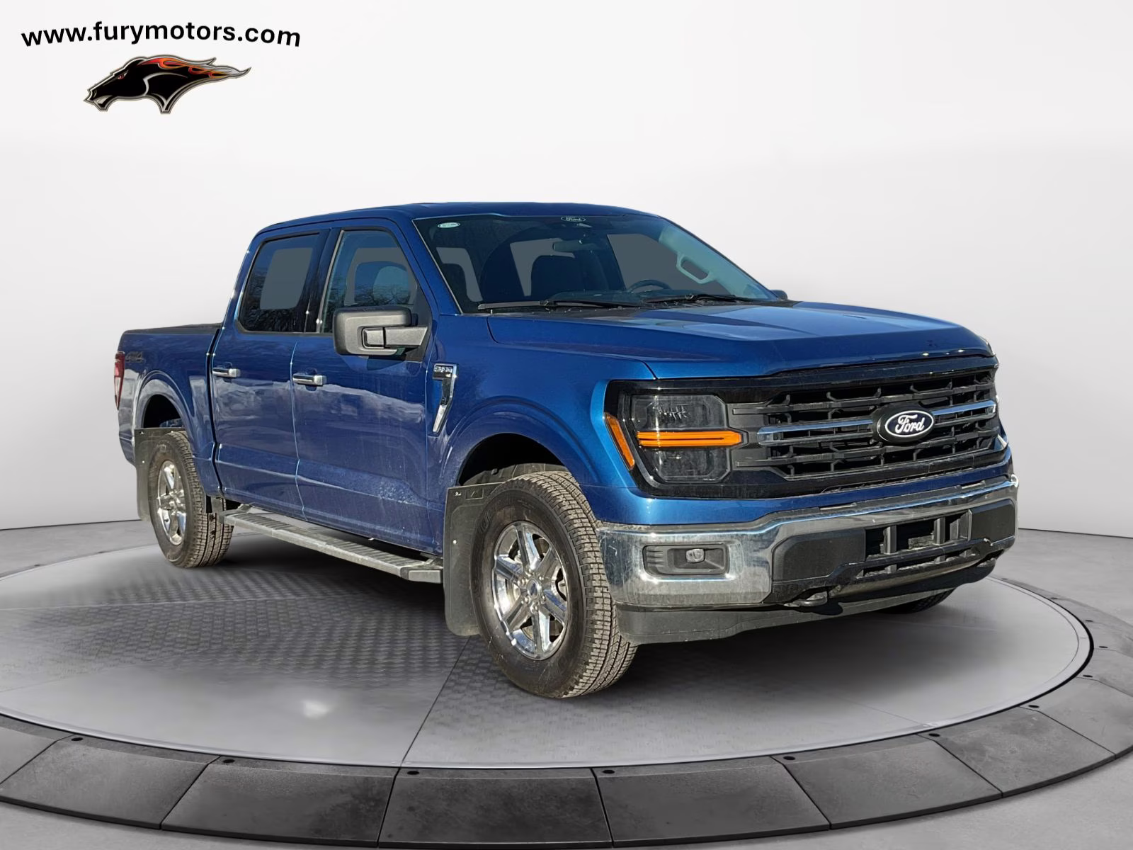 2025 Atlas Blue Metallic Ford F-150 XLT 4X4 Truck