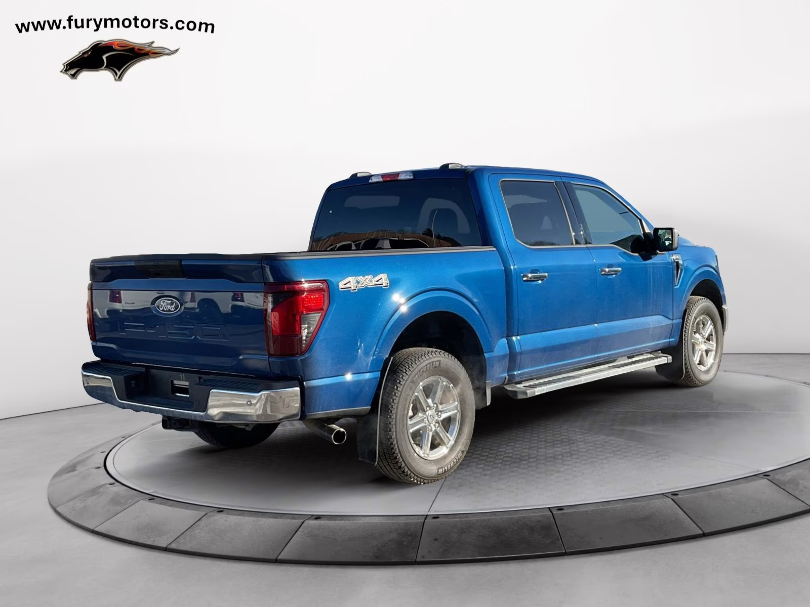 2025 Atlas Blue Metallic Ford F-150 XLT 4X4 Truck