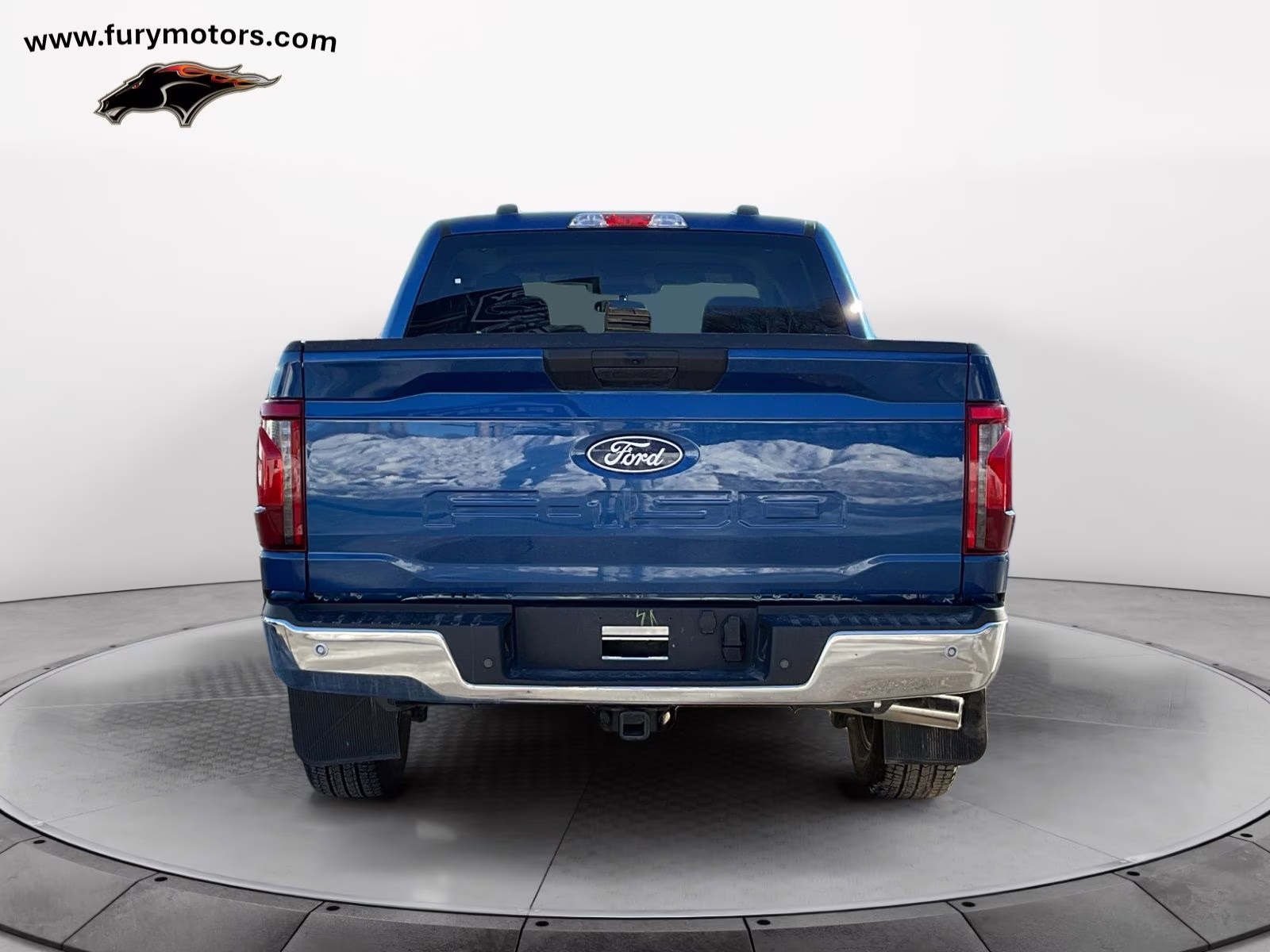 2025 Atlas Blue Metallic Ford F-150 XLT 4X4 Truck