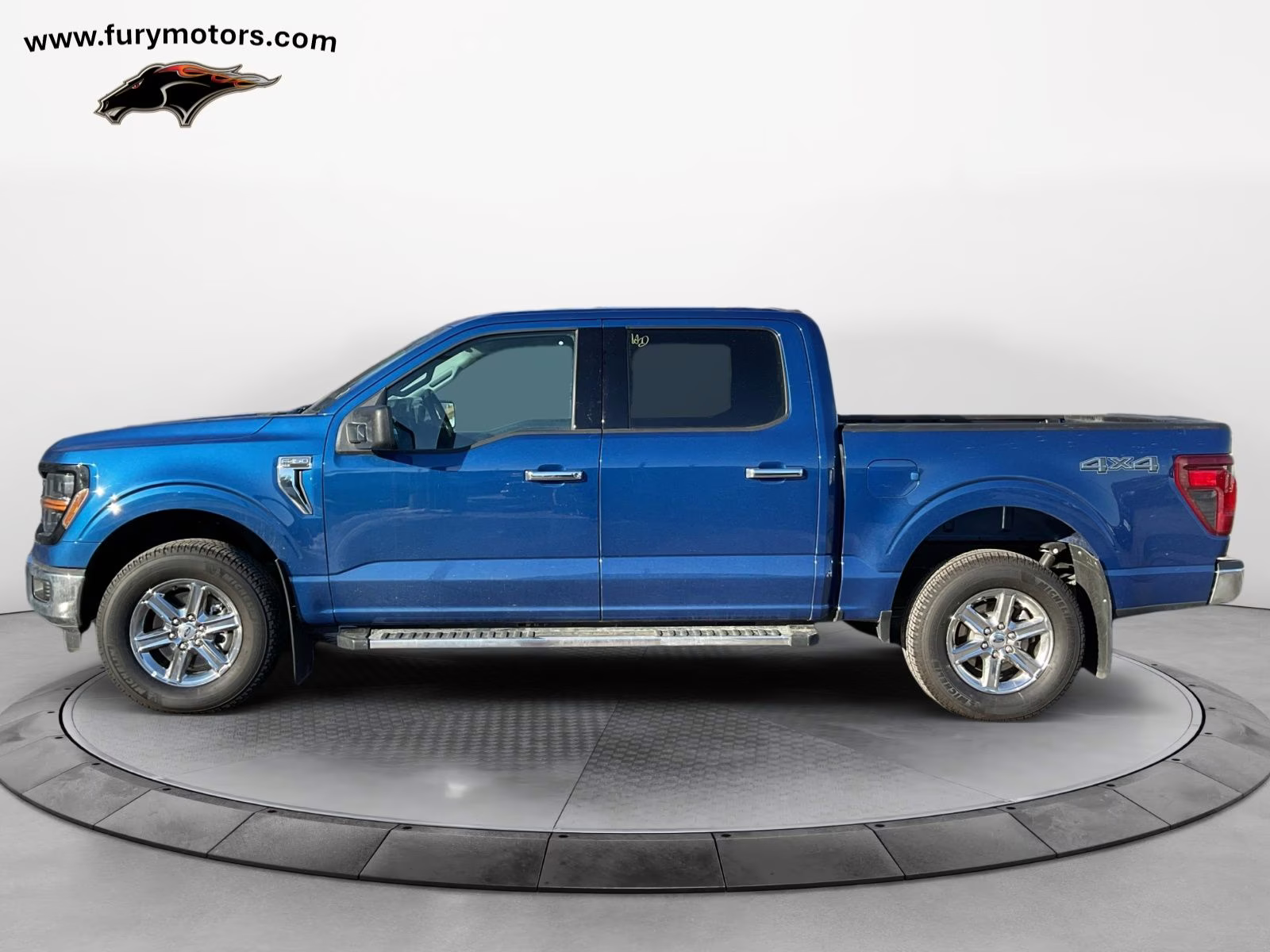 2025 Atlas Blue Metallic Ford F-150 XLT 4X4 Truck