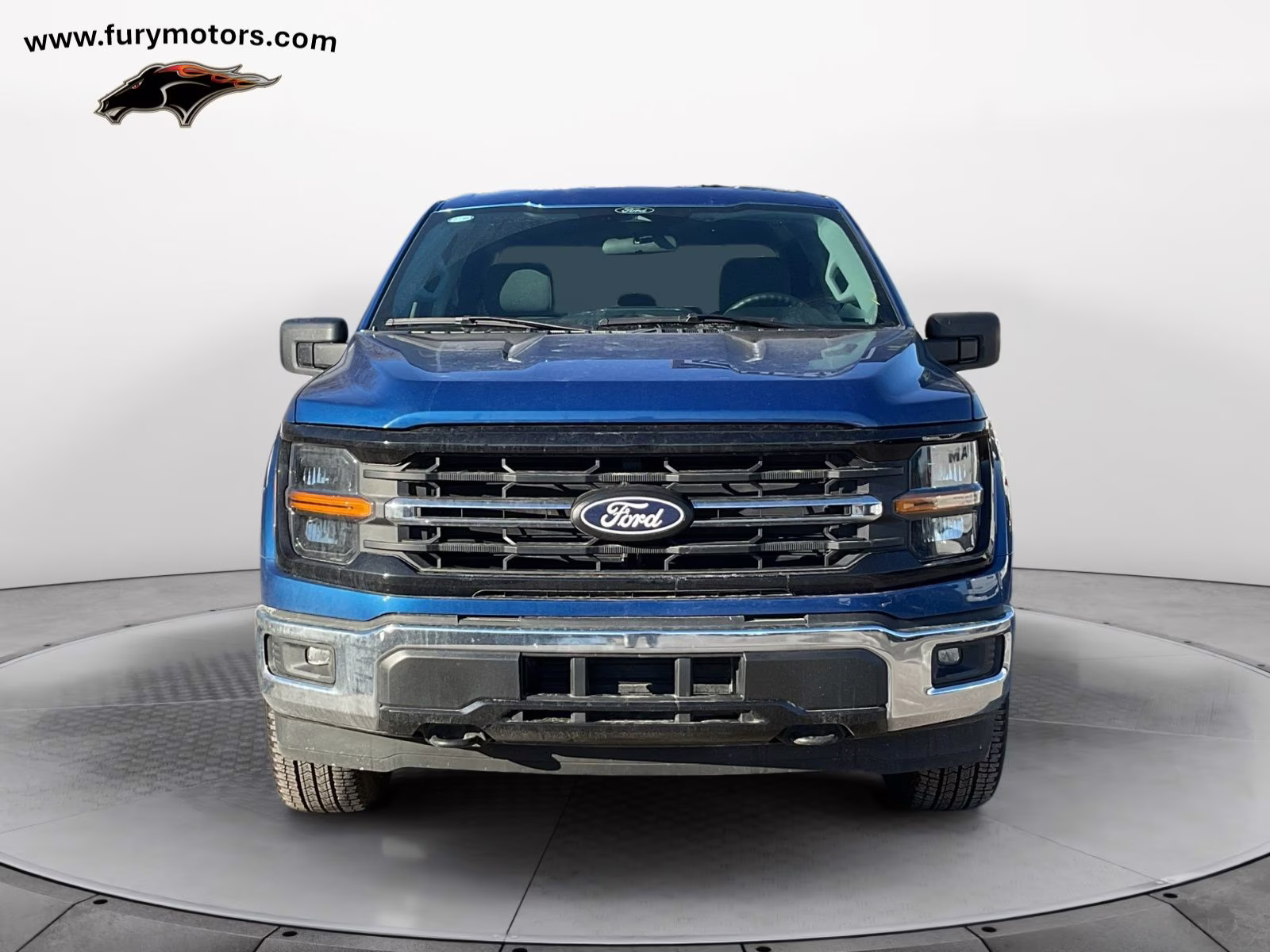 2025 Atlas Blue Metallic Ford F-150 XLT 4X4 Truck