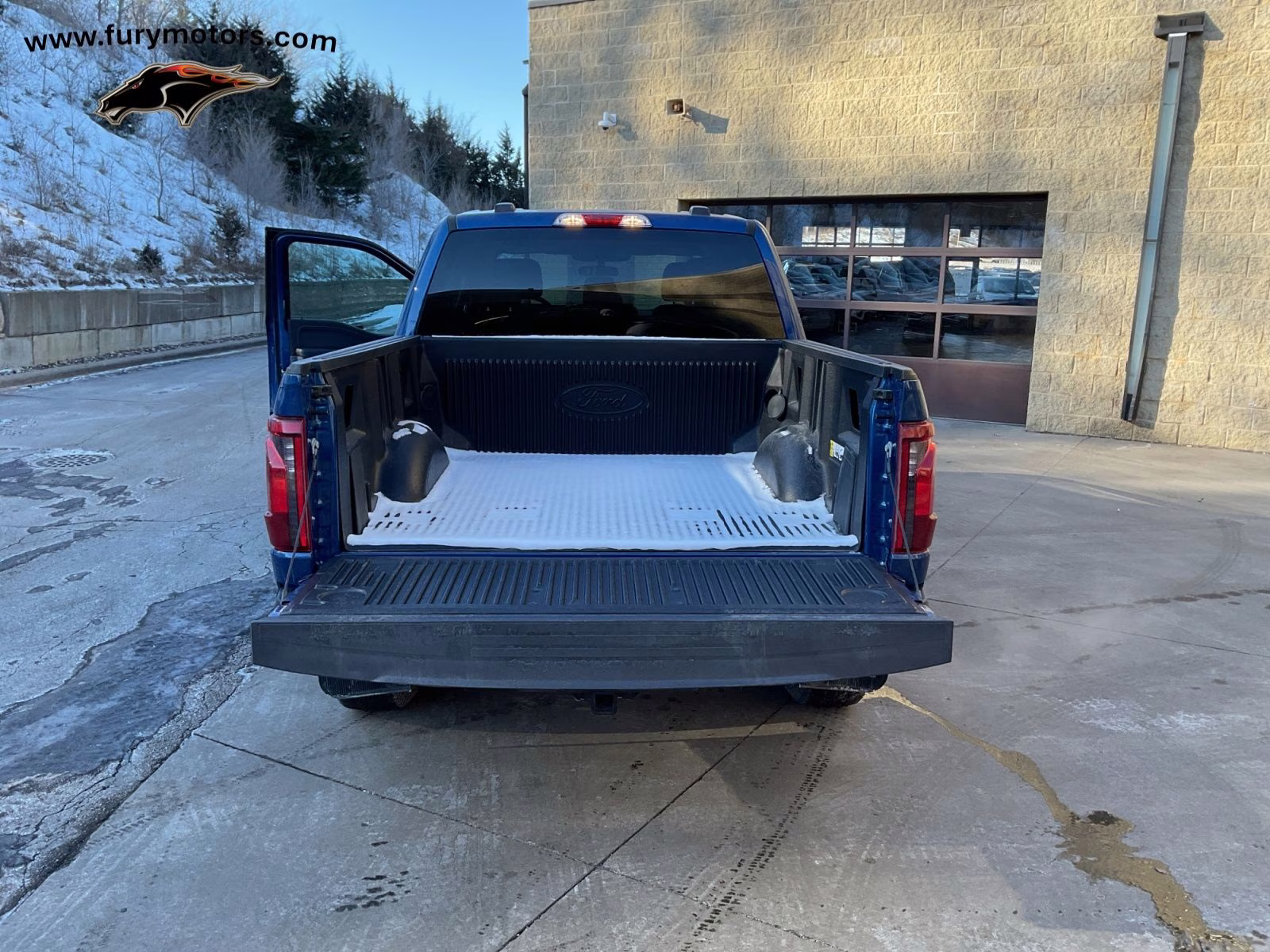 2025 Atlas Blue Metallic Ford F-150 XLT 4X4 Truck