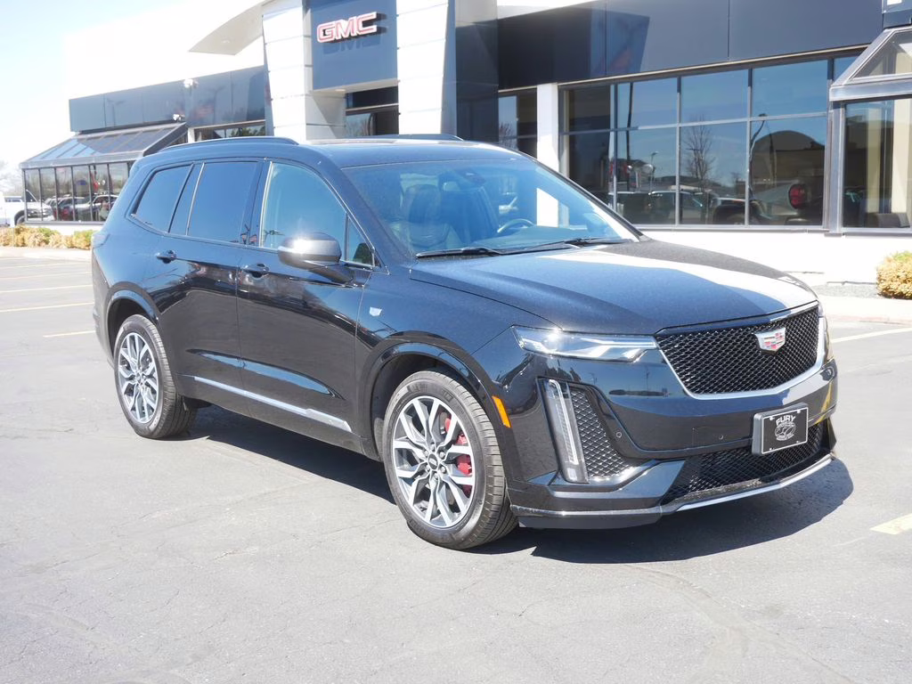 2024 Stellar Black Metallic Cadillac XT6 Sport AWD SUV