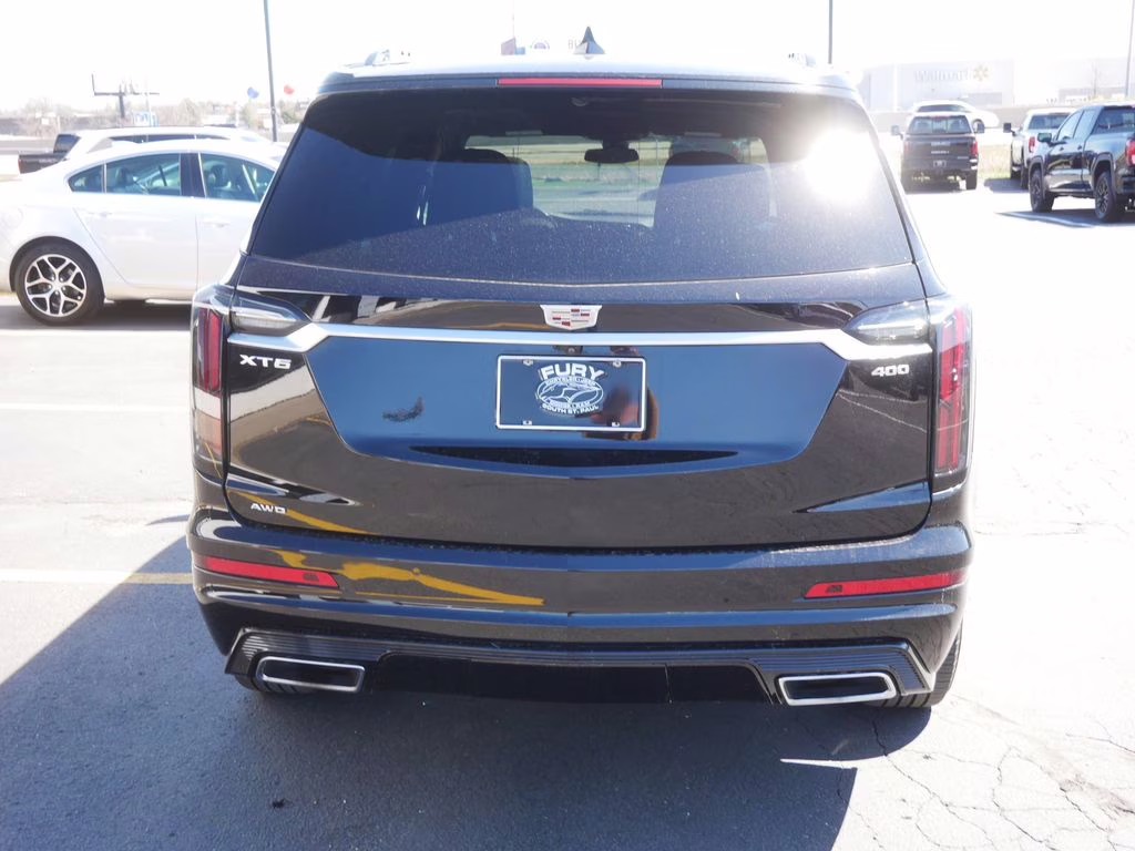 2024 Stellar Black Metallic Cadillac XT6 Sport AWD SUV