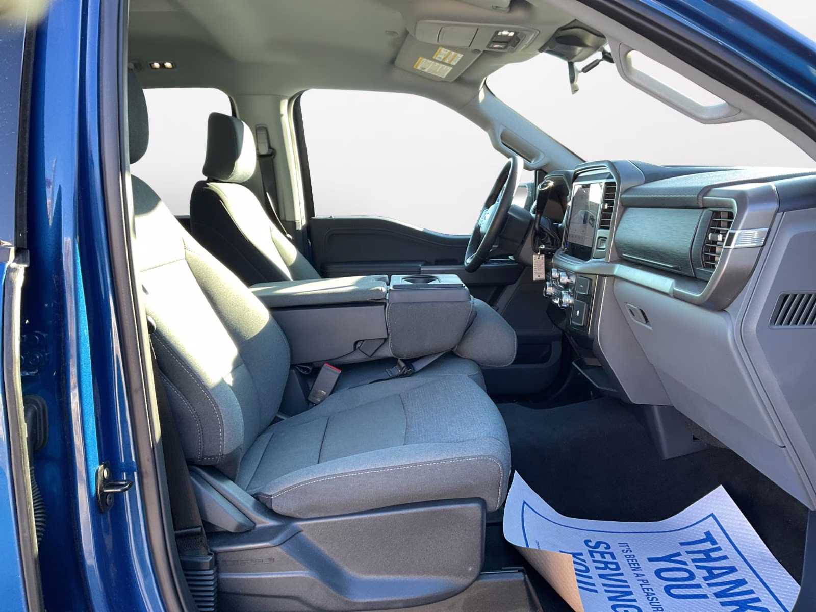 2025 Atlas Blue Metallic Ford F-150 XLT 4X4 Truck