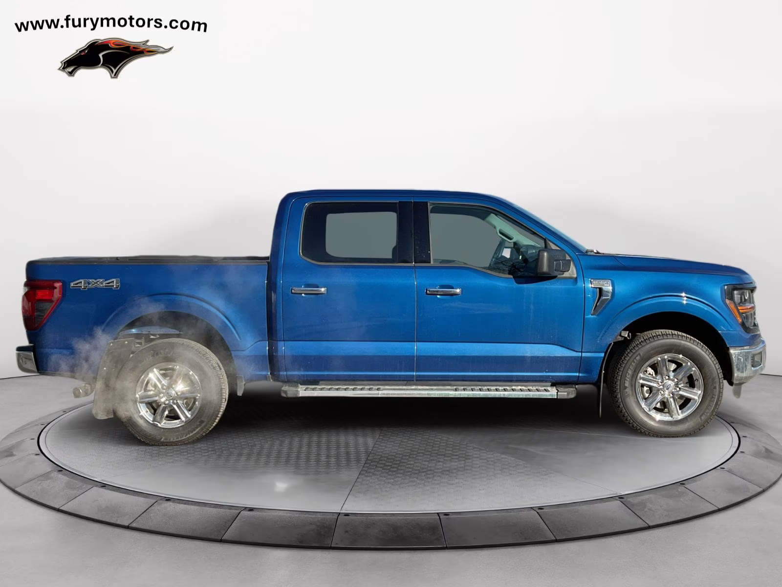 2025 Atlas Blue Metallic Ford F-150 XLT 4X4 Truck