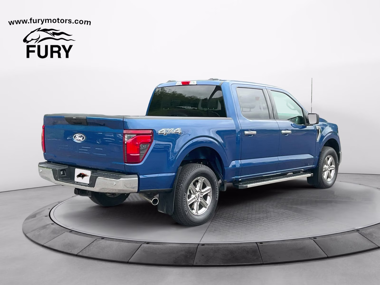 2025 Atlas Blue Metallic Ford F-150 XLT 4X4 Truck