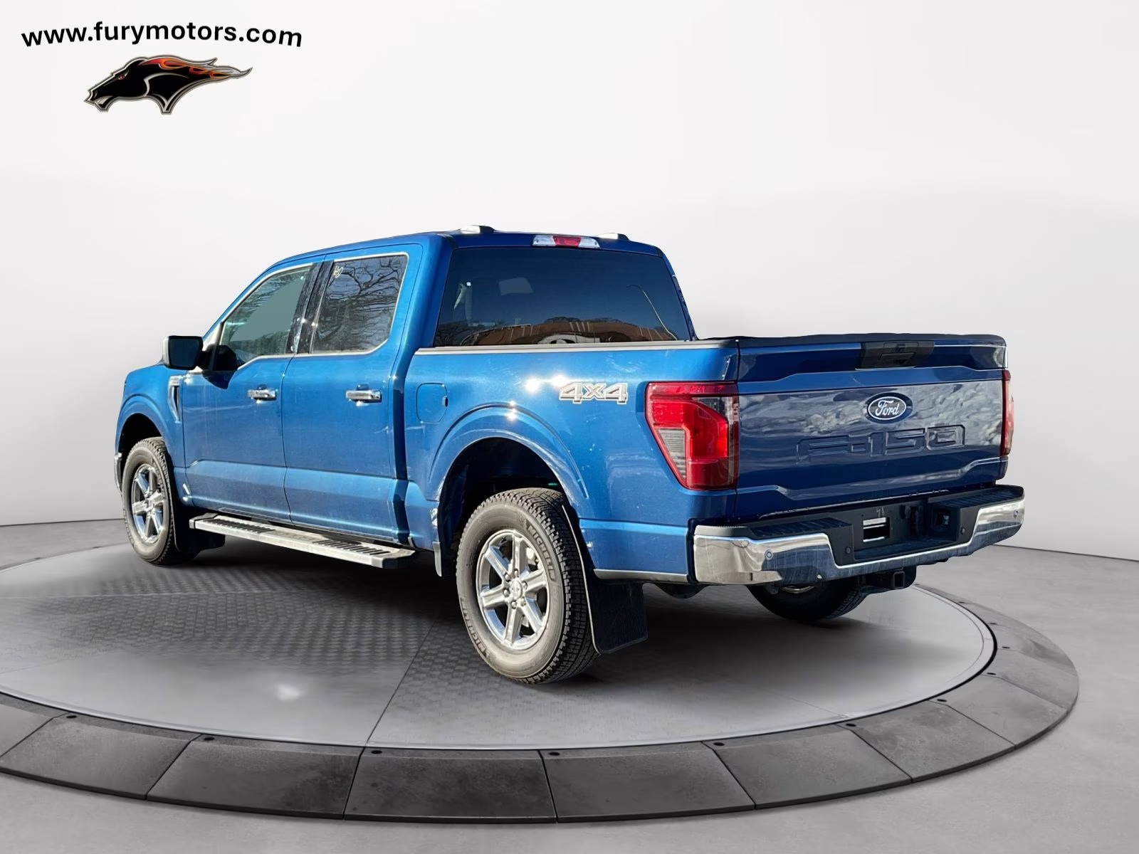 2025 Atlas Blue Metallic Ford F-150 XLT 4X4 Truck