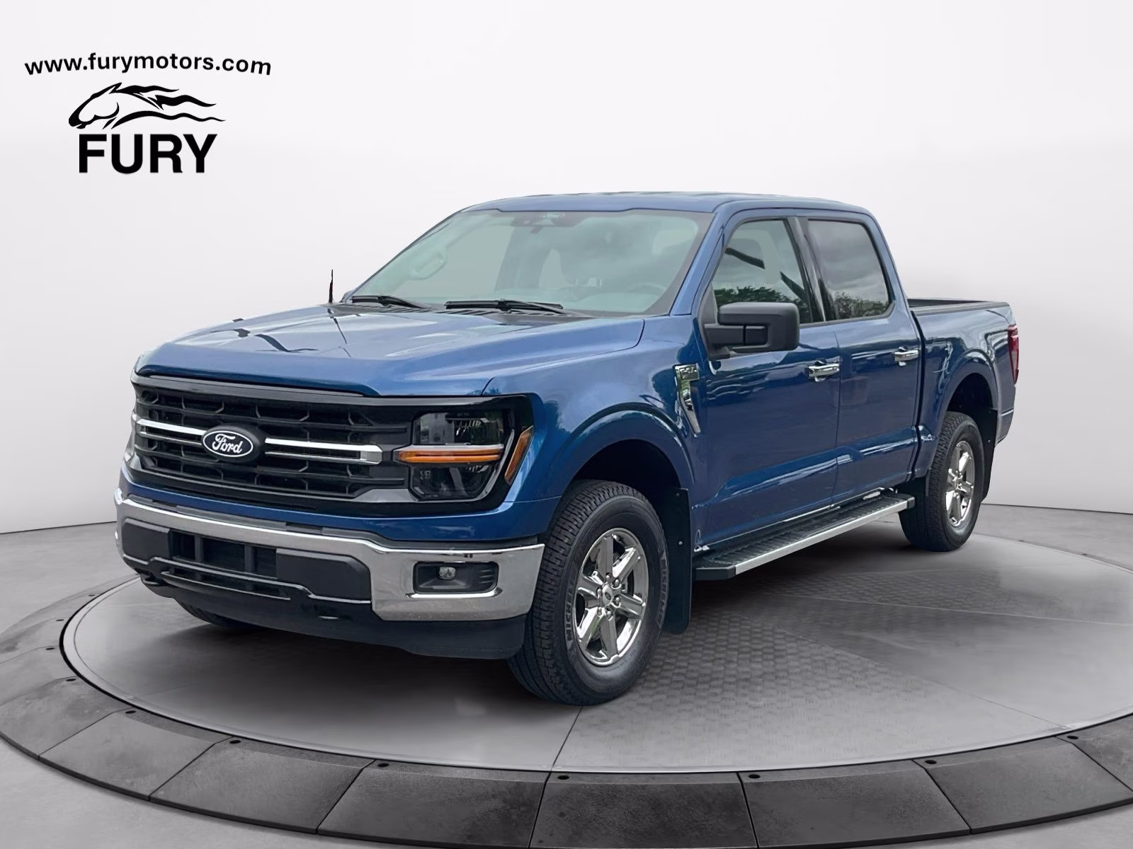 2025 Atlas Blue Metallic Ford F-150 XLT 4X4 Truck